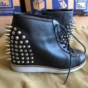 Jeffrey Campbell hidden heel booties